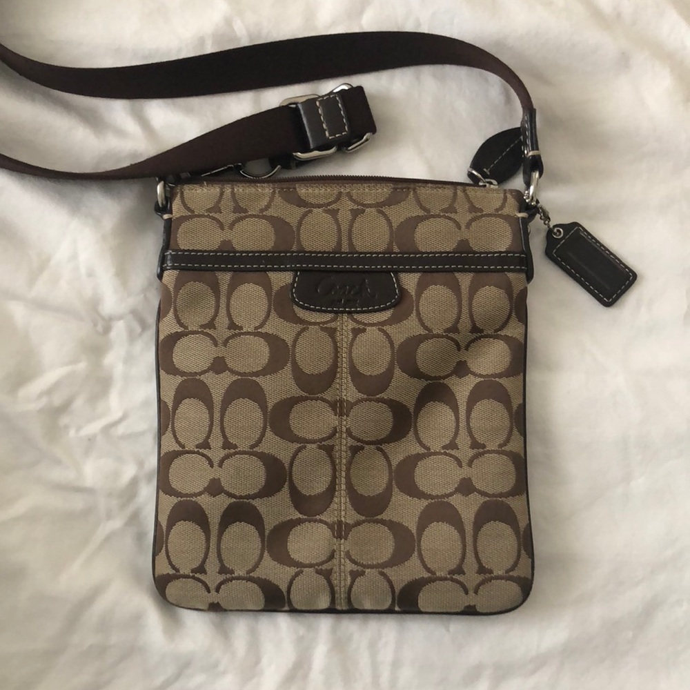 COACH Brown crossbody